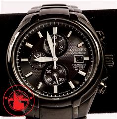 citizen eco drive titanium sapphire wr100 price